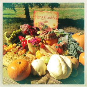 Gratitude Table Harvest Fest 2013