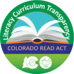 The Literacy Curriculum Transparency logo for the Colorado Read Act